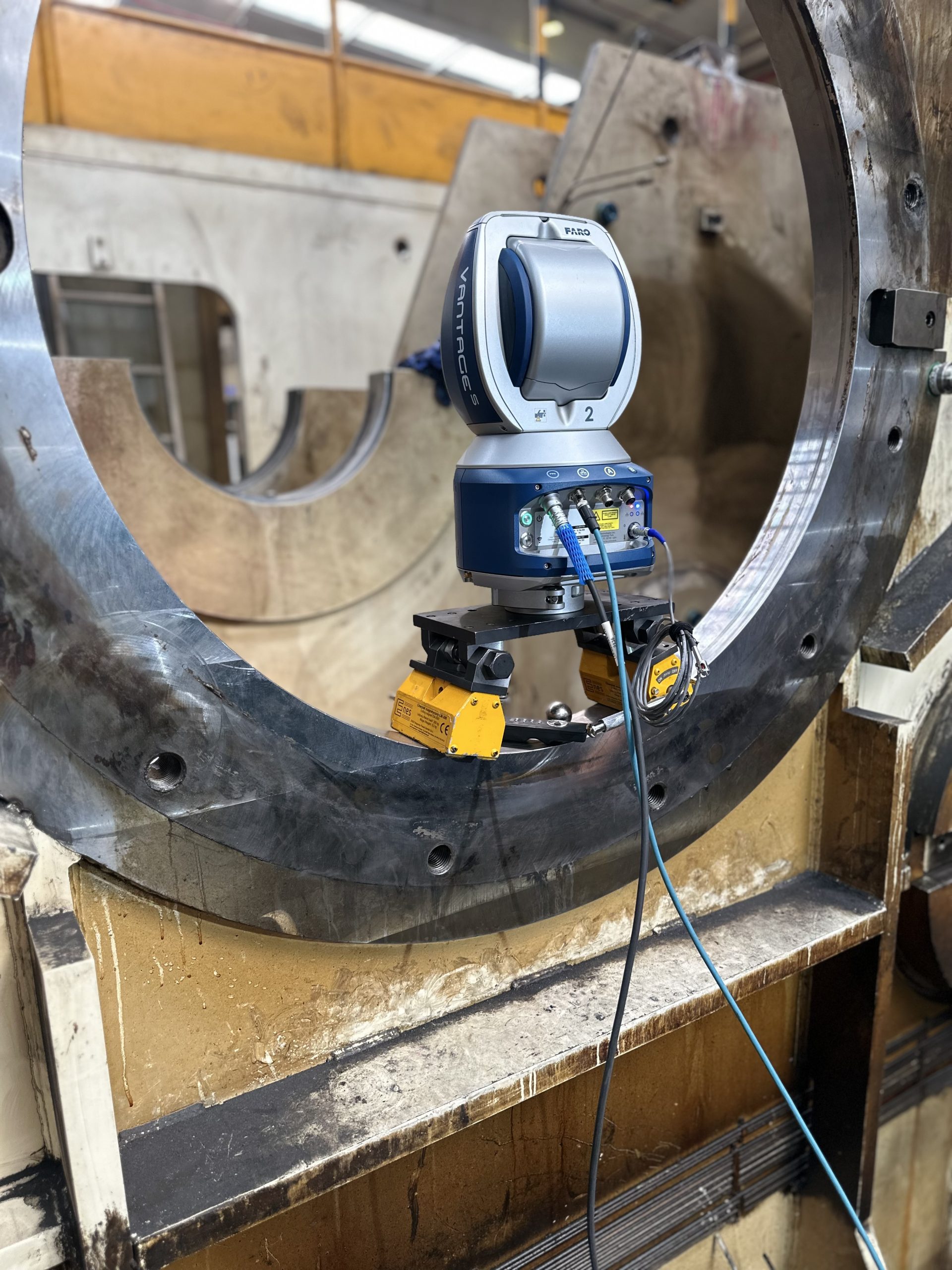 3D-Vermessung eines Bauteils